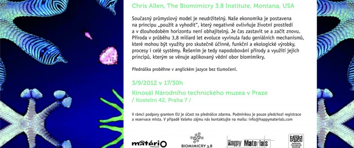3.9.2012 - Chris Allen: "Second Nature" The Biomimicry Evolution" 