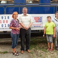 28. 8. 2018 - Národní technické muzeum přivítalo svého 2 000 000. návštěvníka