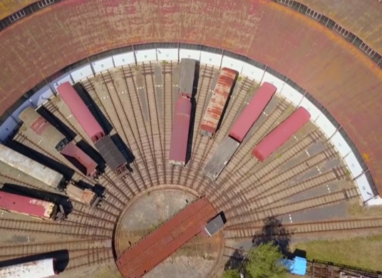  Reportáž z železničního depozitáře NTM v Chomutově v pořadu Toulavá kamera